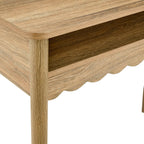 Coiffeuse en bois clair