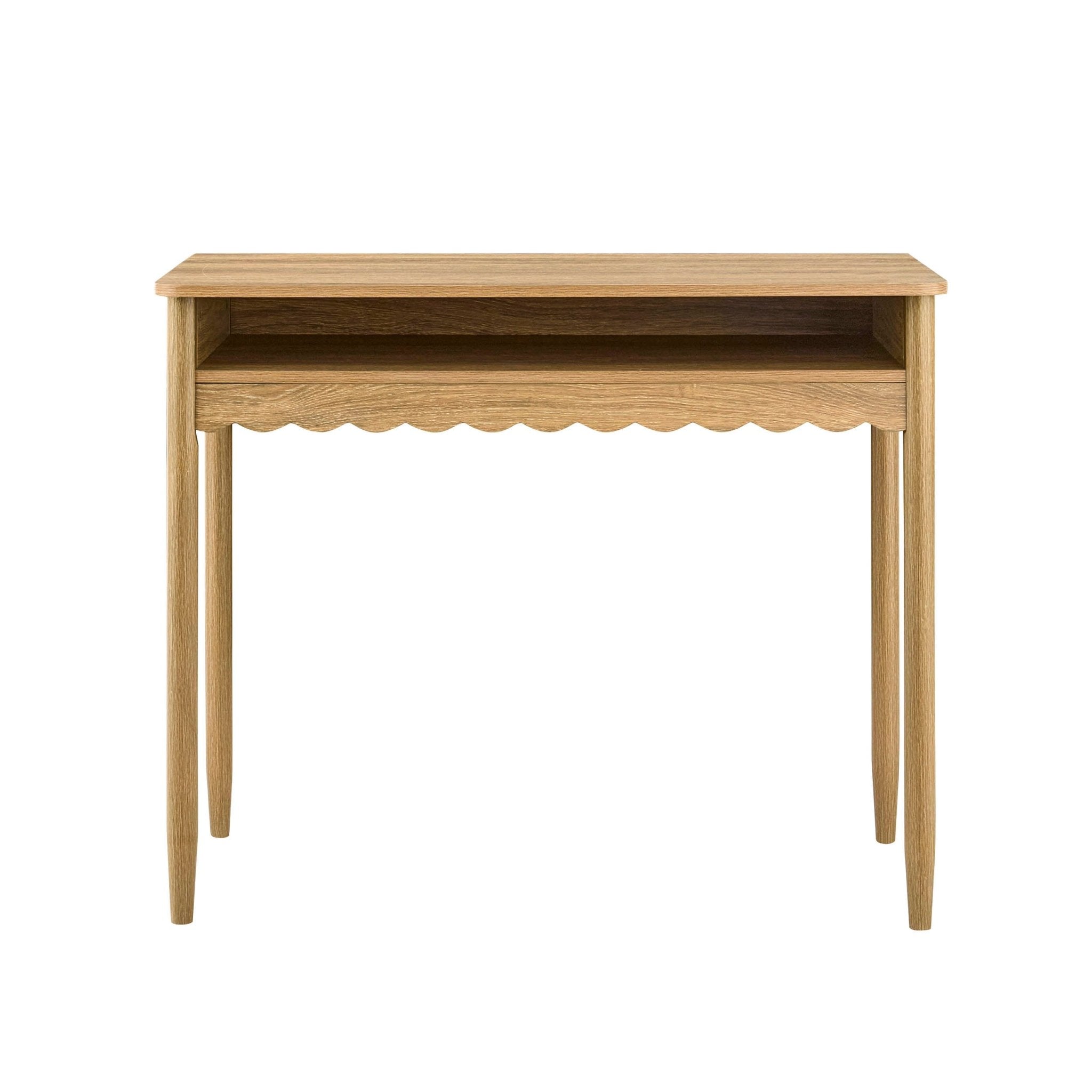 Coiffeuse en bois clair