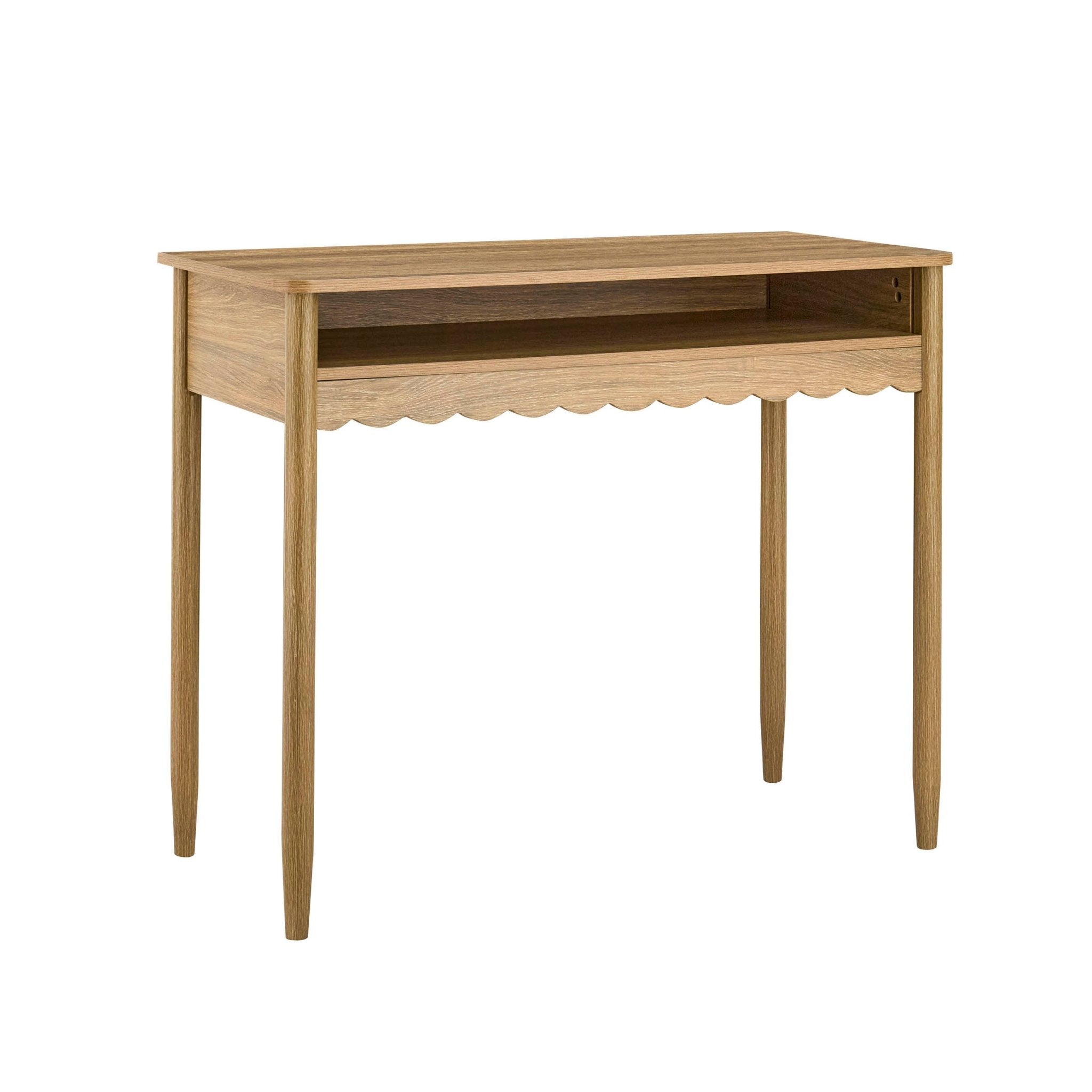 Coiffeuse en bois clair