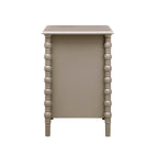 Table de chevet 2 tiroirs - Taupe