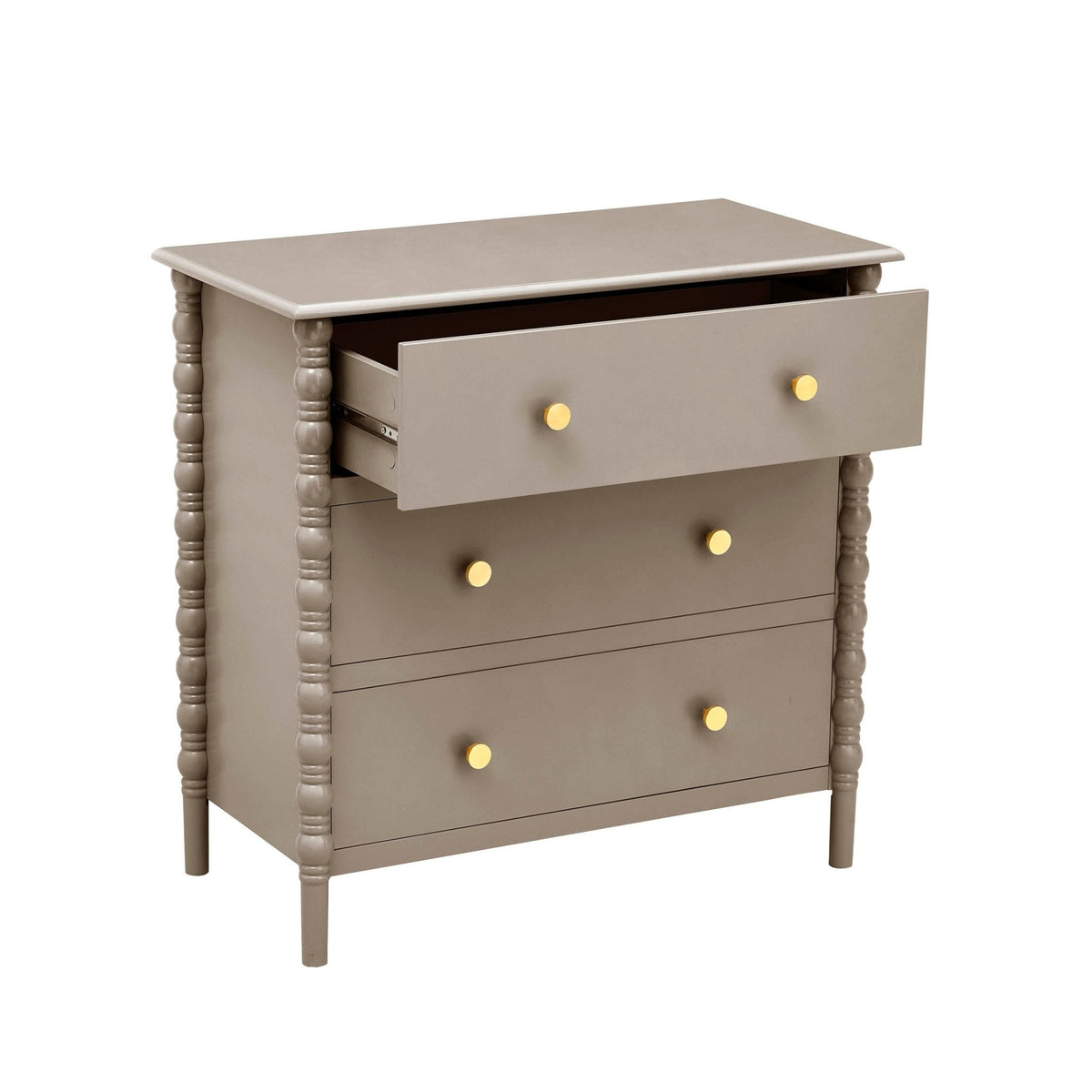 Commode 3 tiroirs - Taupe