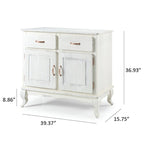 Buffet en bois vert