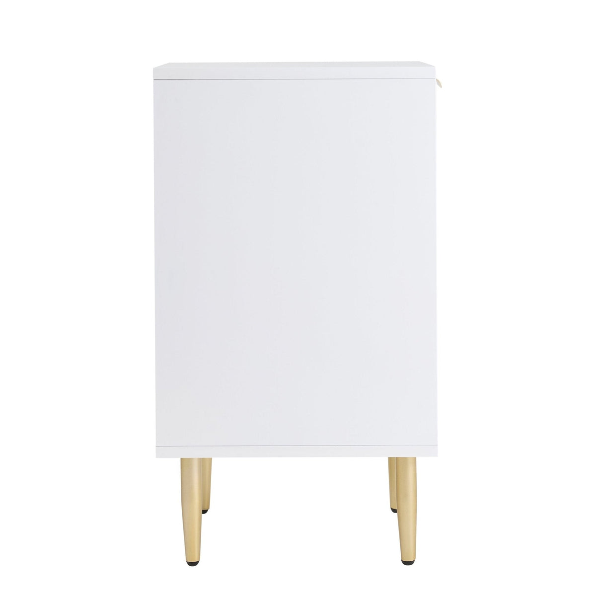 Table de chevet 1 tiroir - Blanc chaud