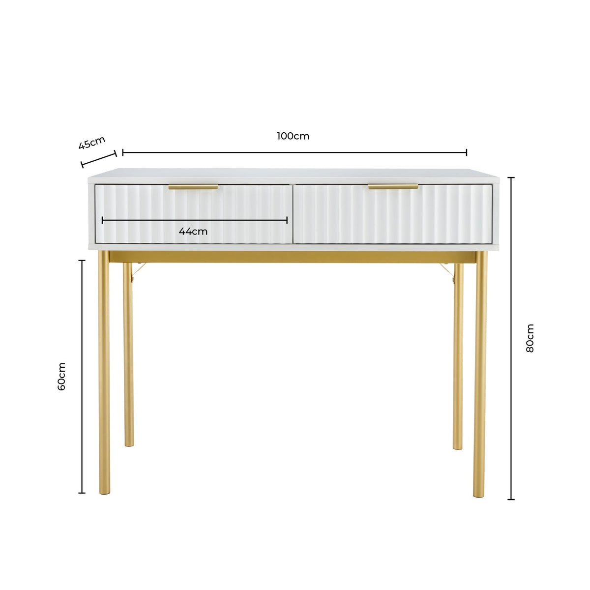 Coiffeuse-console – Taupe