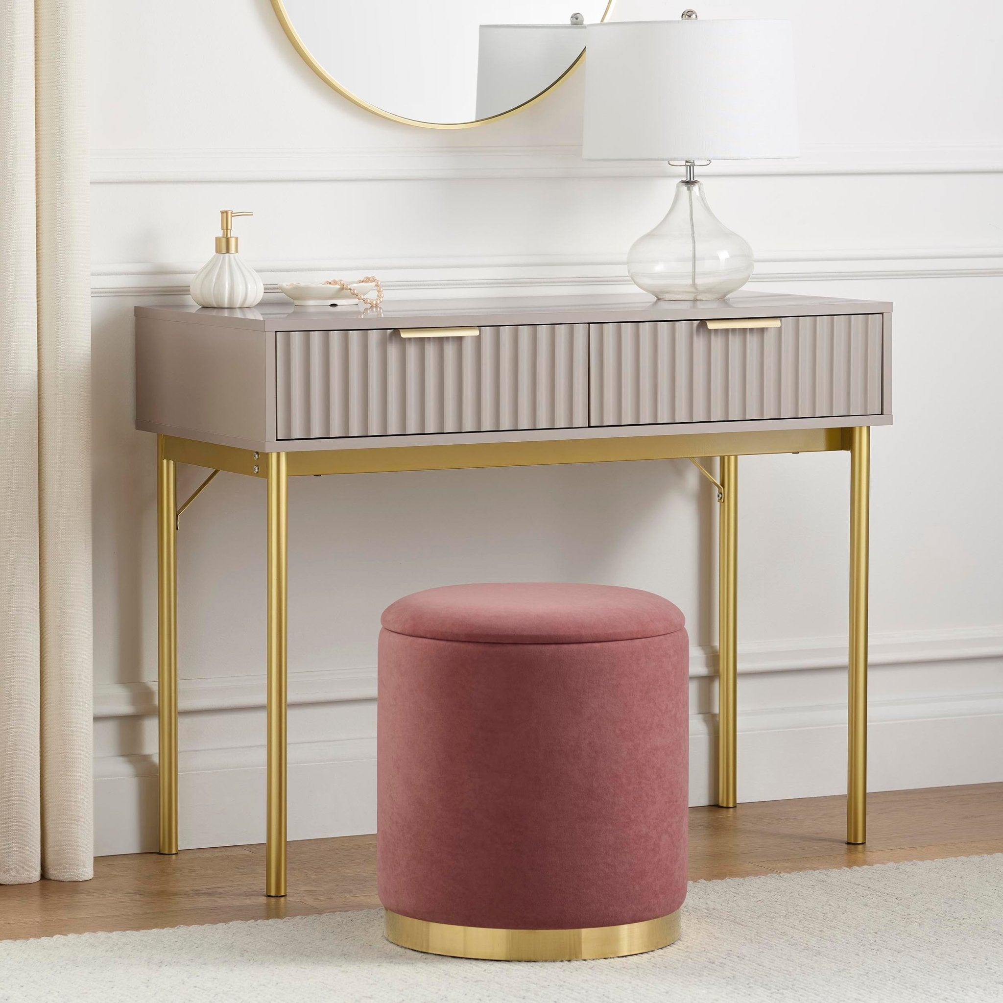 Coiffeuse-console – Taupe