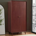 Armoire 2 portes chêne - Bois de cerisier