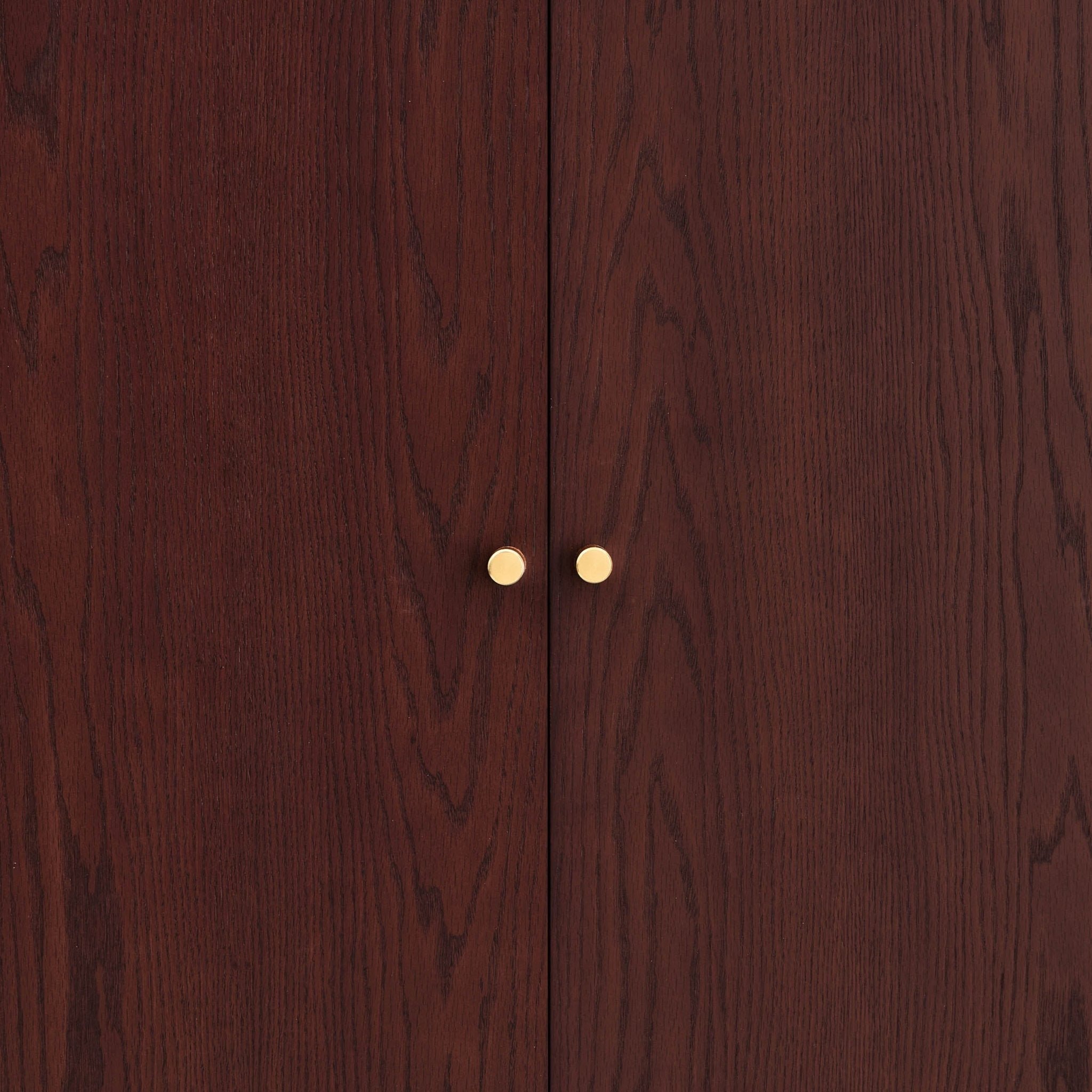 Armoire 2 portes chêne - Bois de cerisier