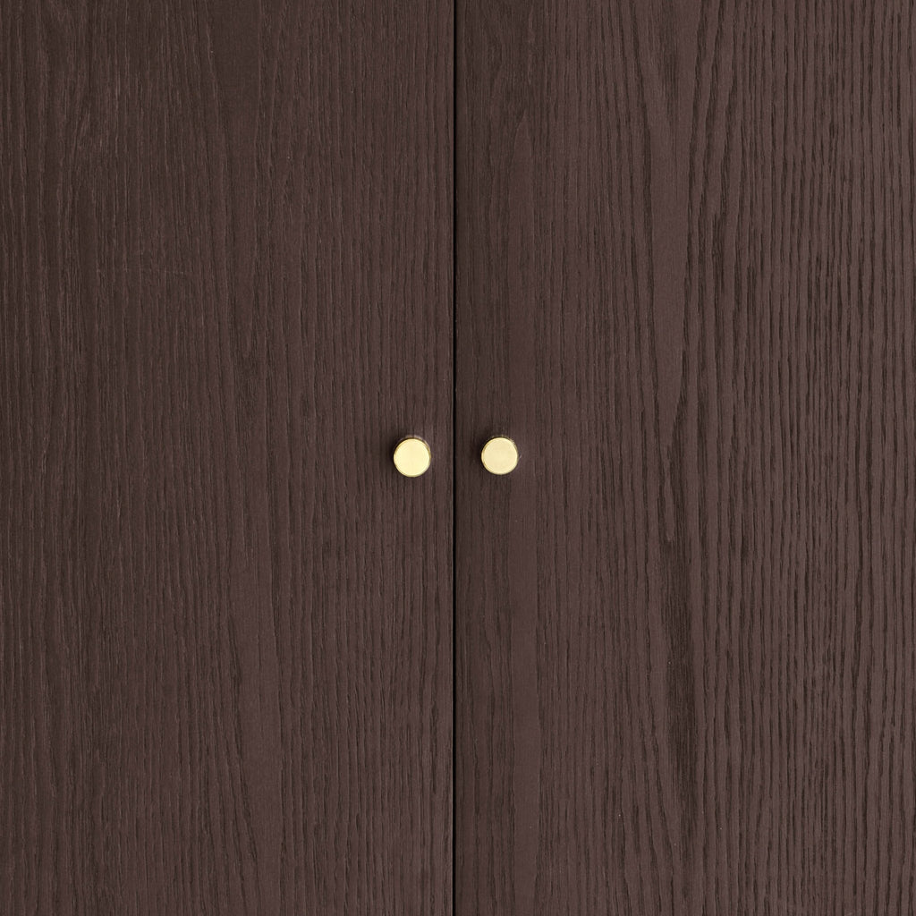 Armoire 2 portes chêne - Noyer