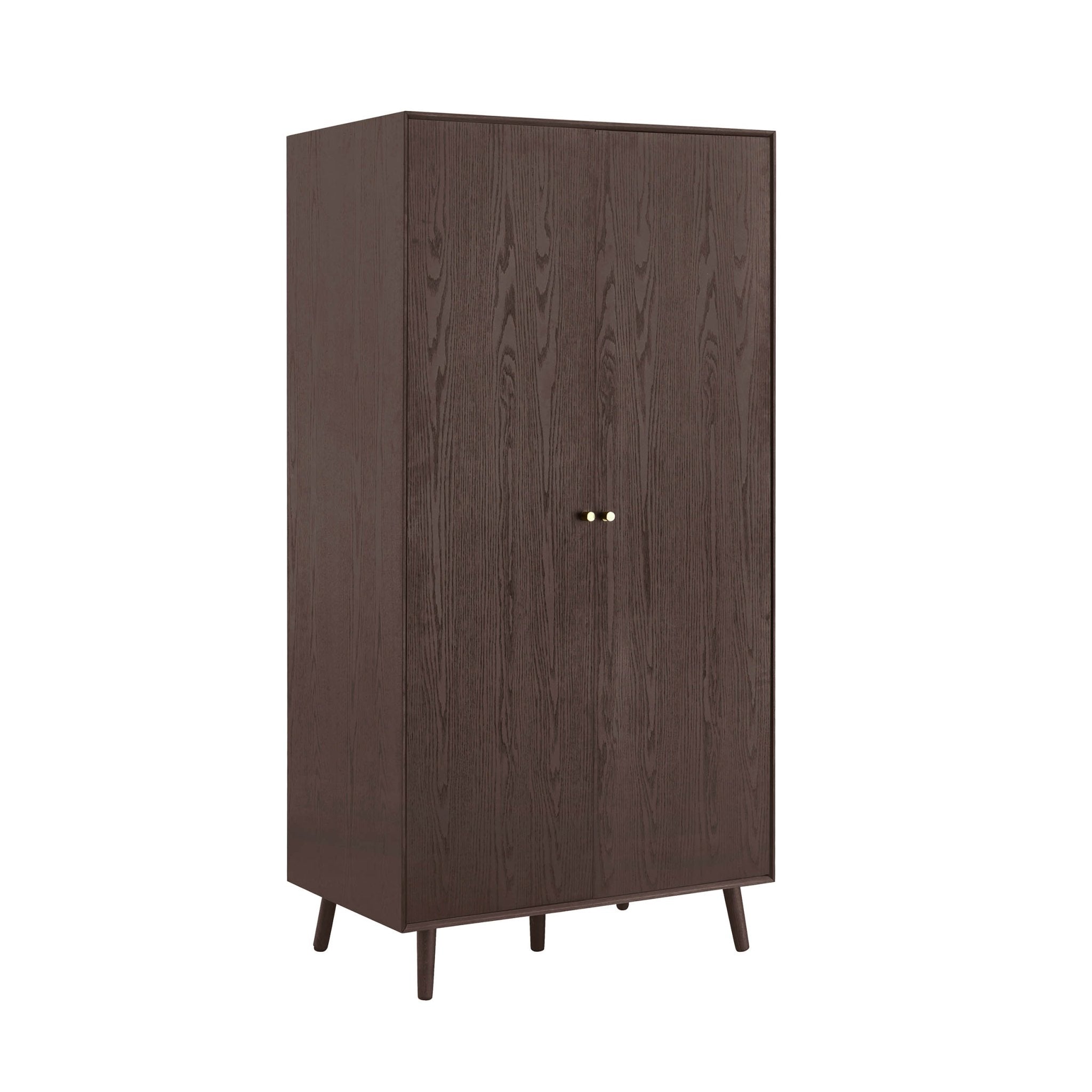 Armoire 2 portes chêne - Noyer