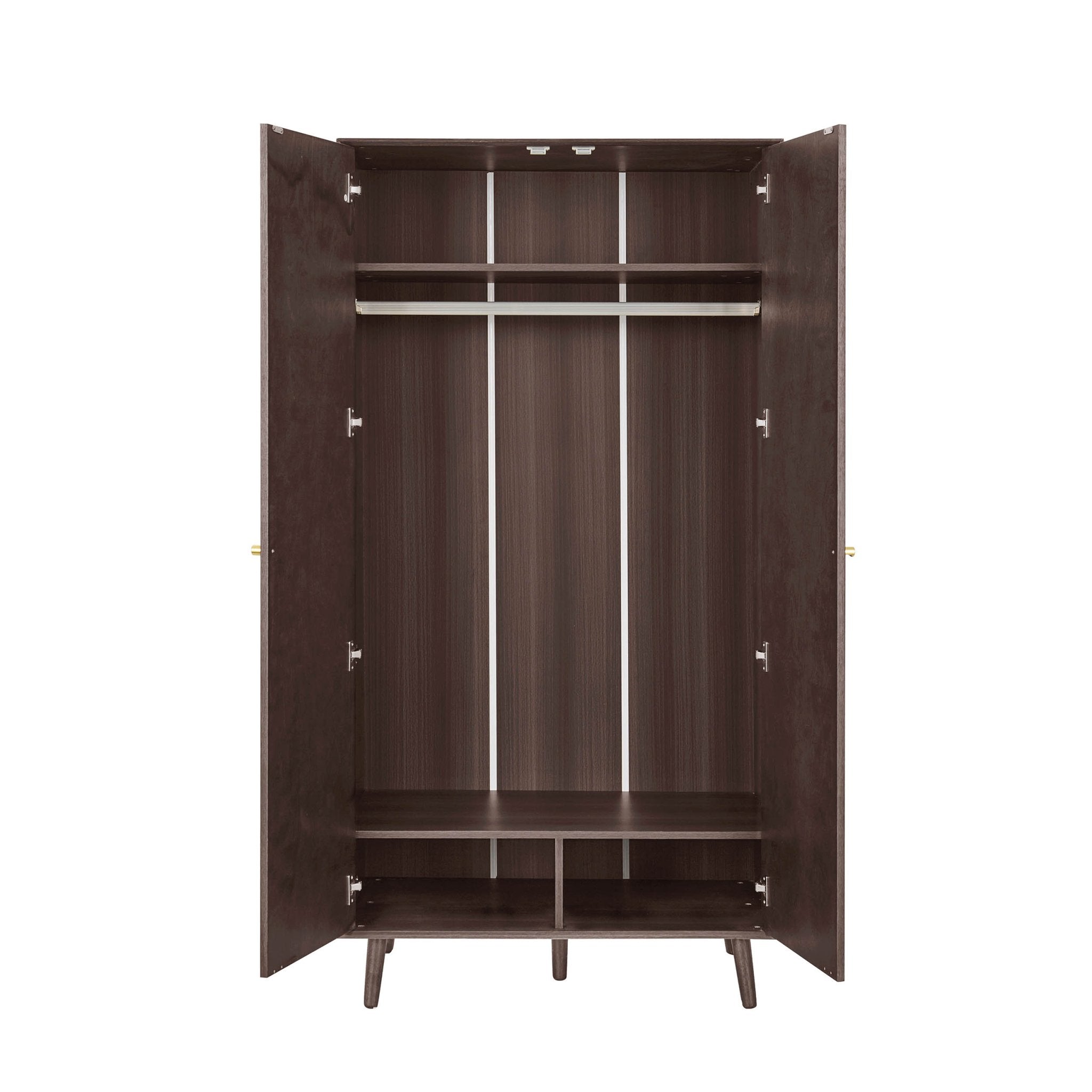 Armoire 2 portes chêne - Noyer