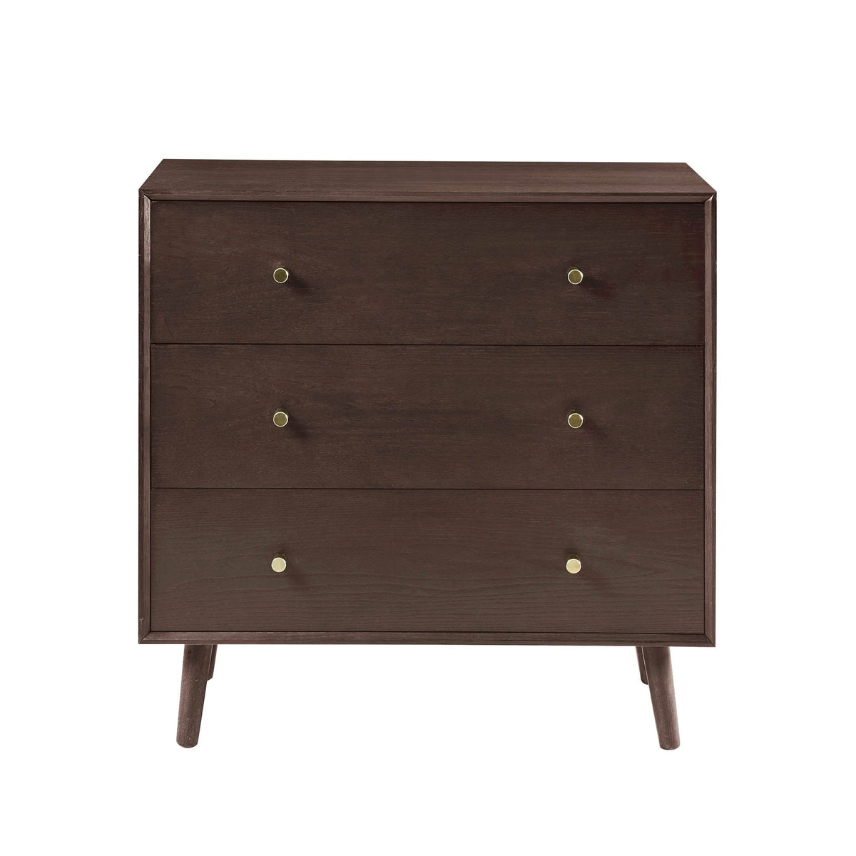 Commode chêne 3 tiroirs - Noyer