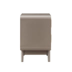 Table de chevet 2 tiroirs - Taupe