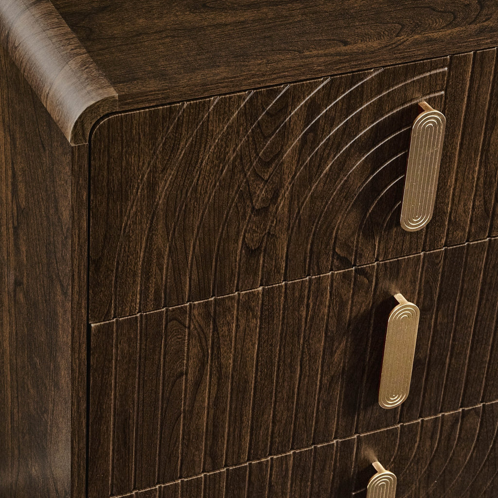 Commode à 6 tiroirs - Noyer