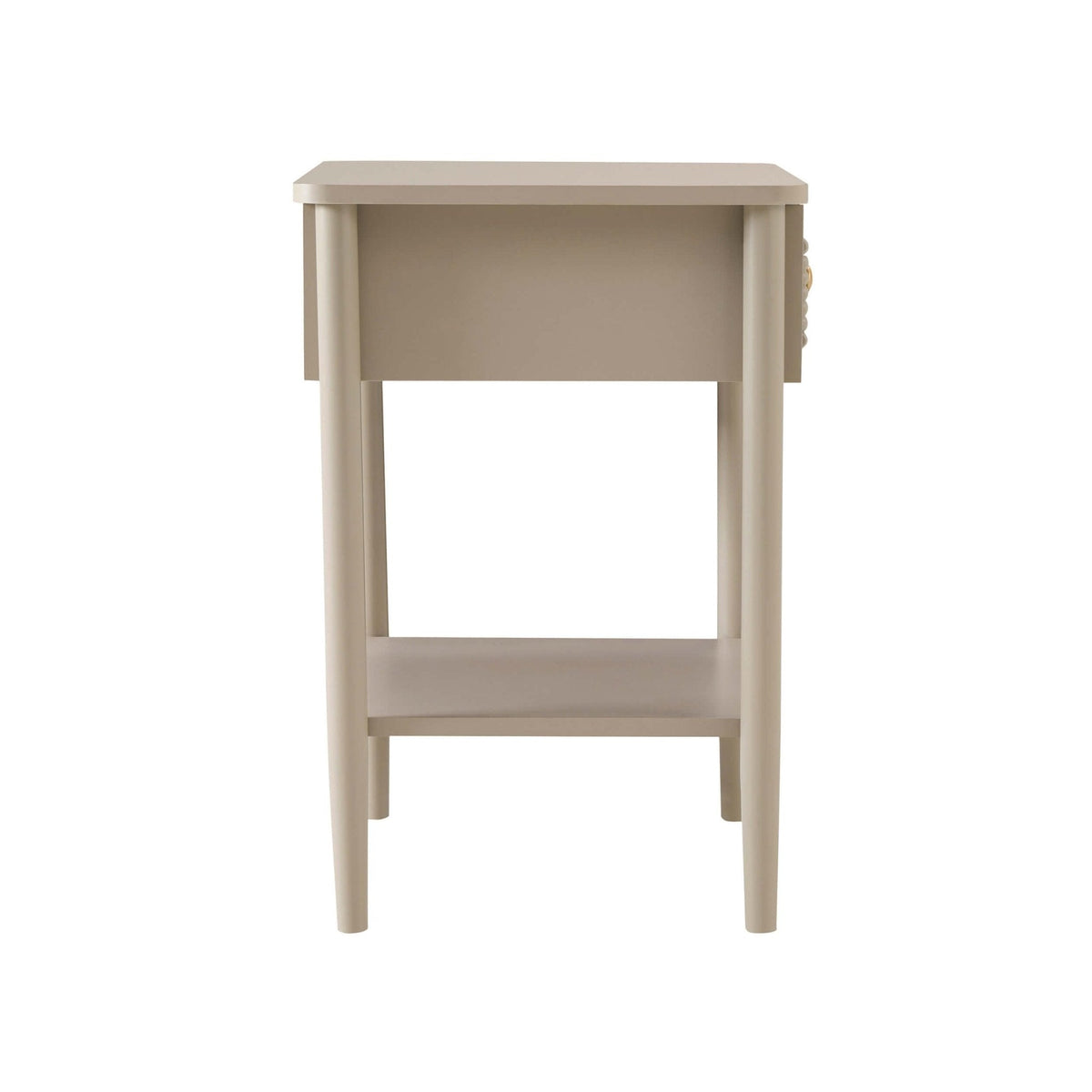 Table de chevet 1 tiroir - Taupe