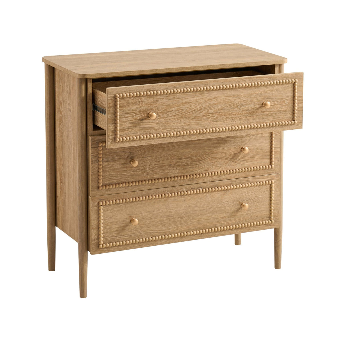 Commode 3 tiroirs - Bois clair