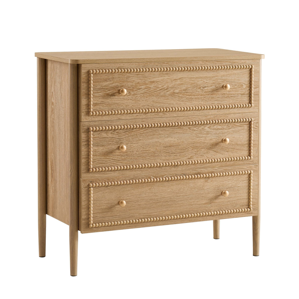 Commode 3 tiroirs - Bois clair