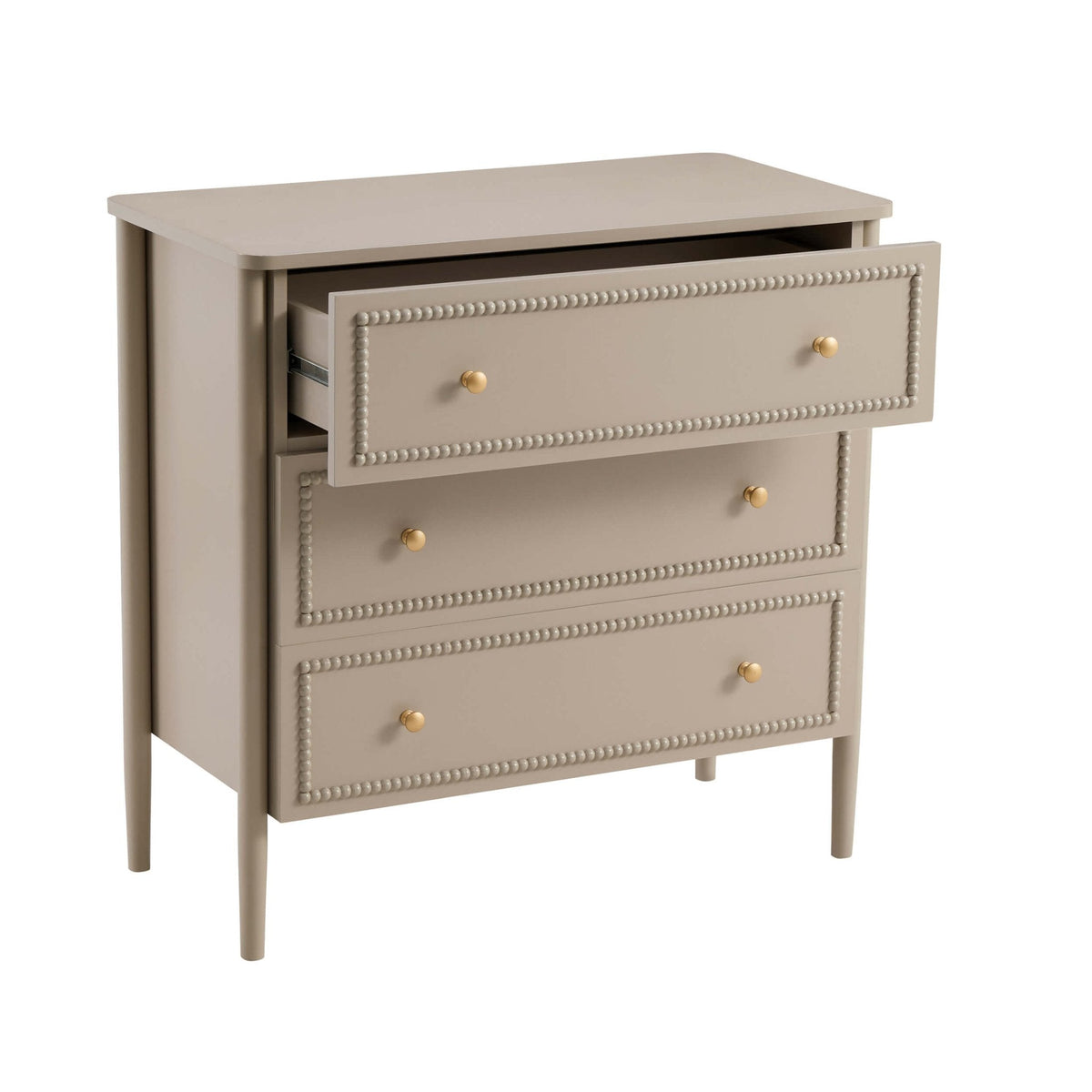 Commode 3 tiroirs - Taupe