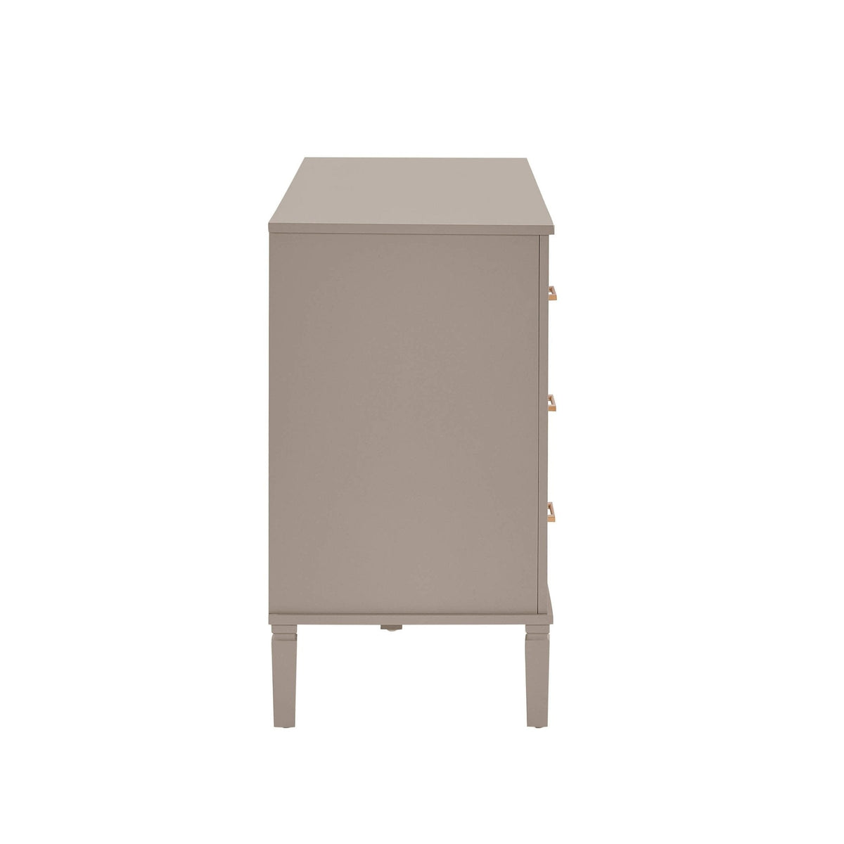 Commode 6 tiroirs - Taupe