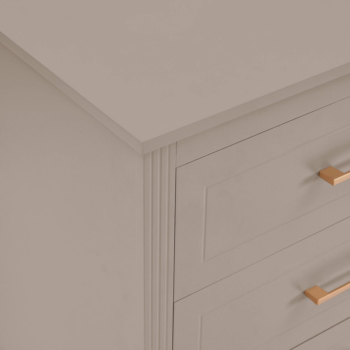 Commode 6 tiroirs - Taupe