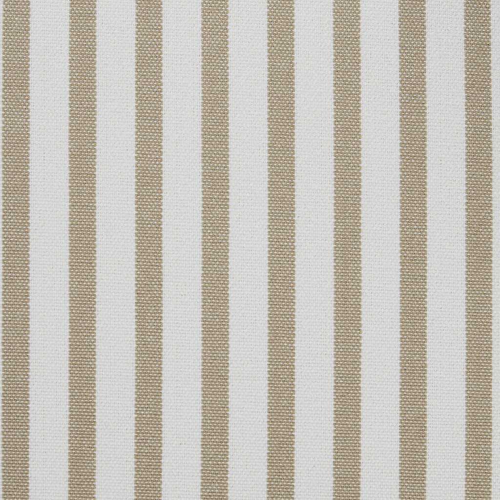 Pouf ottoman rectangulaire avec rangement - Rayures sable